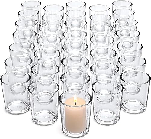 Photophores et bougeoirs GENERIQUE Photophore Design Lignes Verre 12cm
