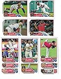 Atlanta Braves / 2023 Topps (Series 1 and 2) Baseball Team Set with (19) Cards! ***PLUS Bonus Cards of Former Braves Greats: David Justice, Andruw Jones and Tom Glavine!***