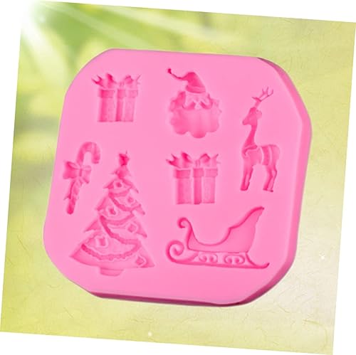 Miniatura 2 de SWOOMEY moldes de baño cupcakes hornear Navidad molde de cubitos de hielo moldes de silicona moldes de silicona moldes de silicona moldes para