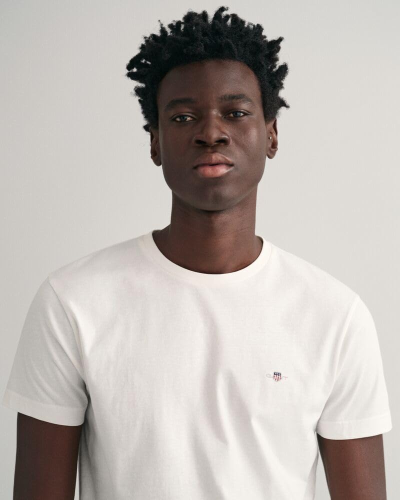 Gant Herren Slim Shield Ss T-Shirt T-Shirt