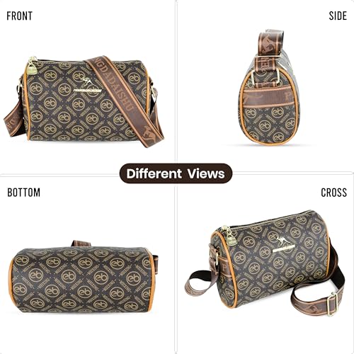 Image of Storite Women's Crossbody Sling Bag | Faux Leather | Zipper Closure | Adjustable Strap
