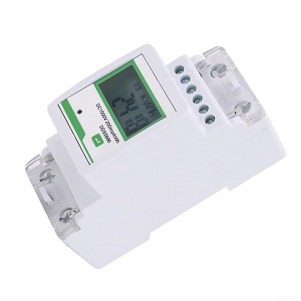 Contador de energía digital CC 48 V 20 A con RS485 | Medición bidireccional, clase de precisión 1.0, comunicación RS485, sistema DC 48 V, aplicación solar