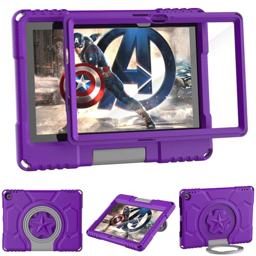 Étui pour tablettes 10.1 pouces antichoc idéal pour les trajets en voiture des enfants violet