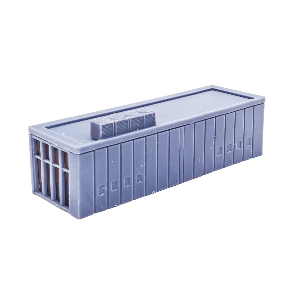 Outland Models Modern Commercial Box Building Wide Stackable 1:220 Z Scale