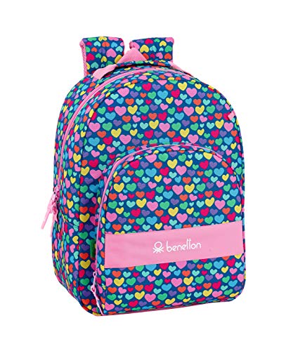 Safta Blackfit8 Skulls Mochila adaptable a carro  Talla Única  Multicolor