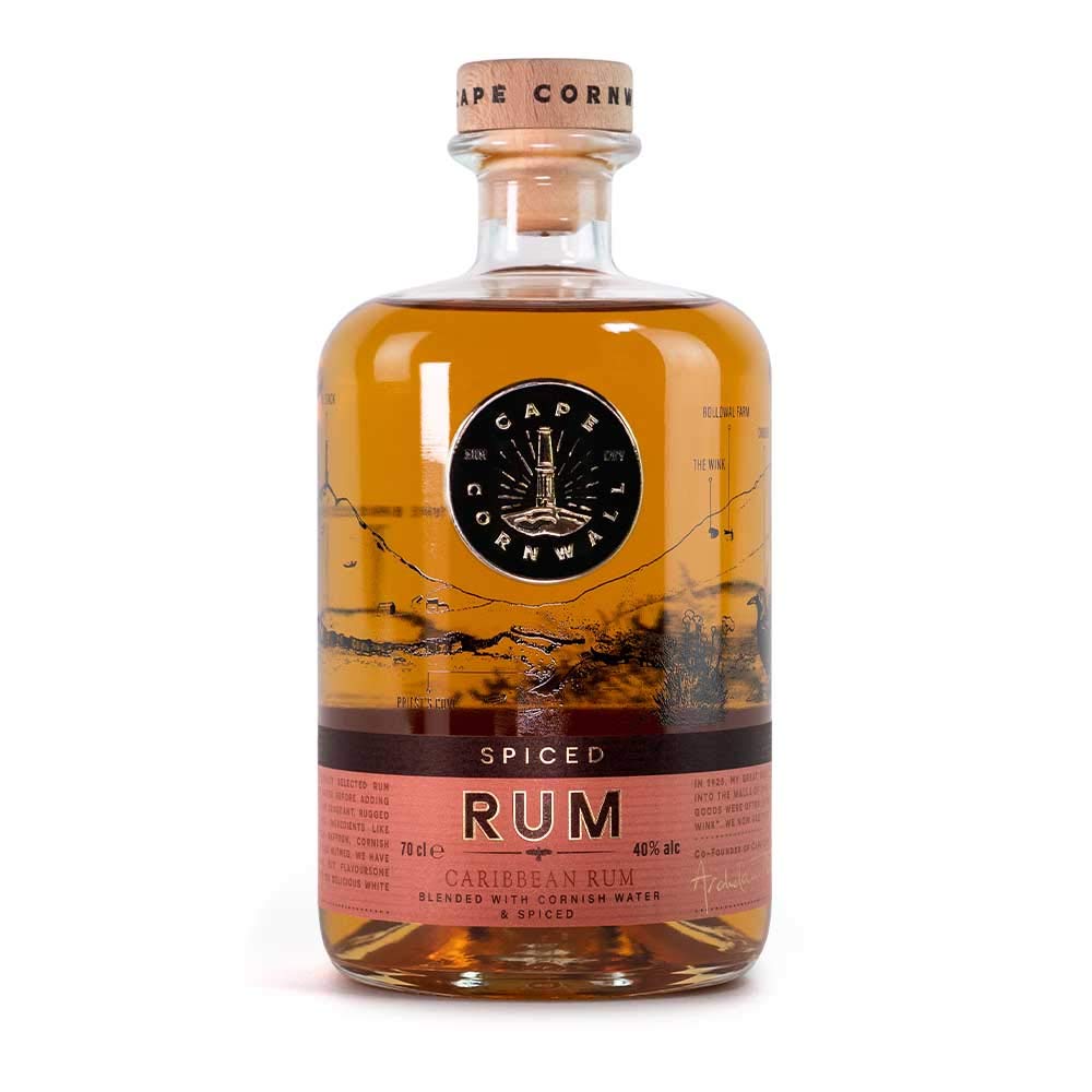 Cape Cornwall Spiced Rum (70cl, 40%)