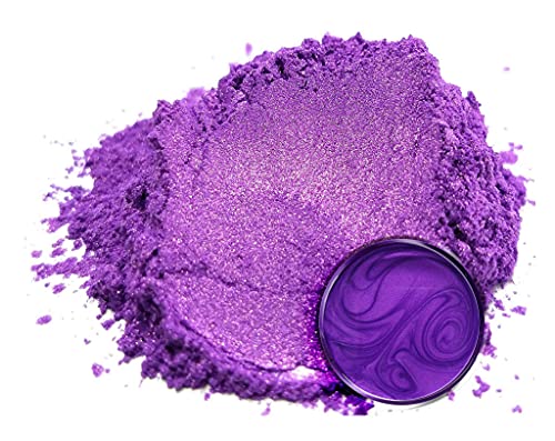 Eye Candy Premium Mica Powder Pigment “Barney Purple” (50G) Multipurpose Diy Arts And Crafts Additive | Woodworking, Epoxy, Resin, Paint, Soap, Natural Bath Bombs, Nail Polish (Barney Purple, 50G) #TOP1