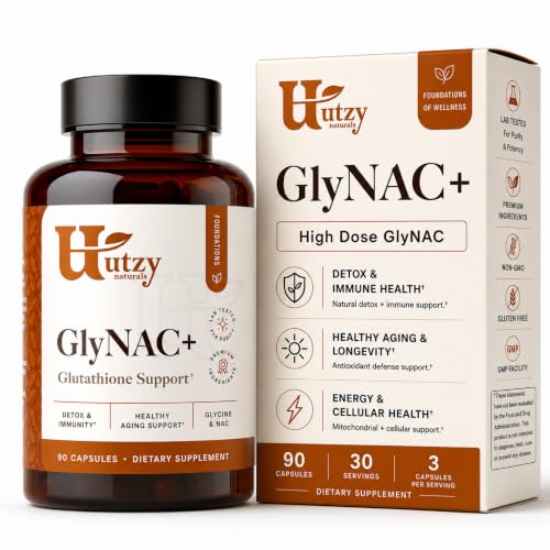 Utzy Naturals High Dose GlyNAC+