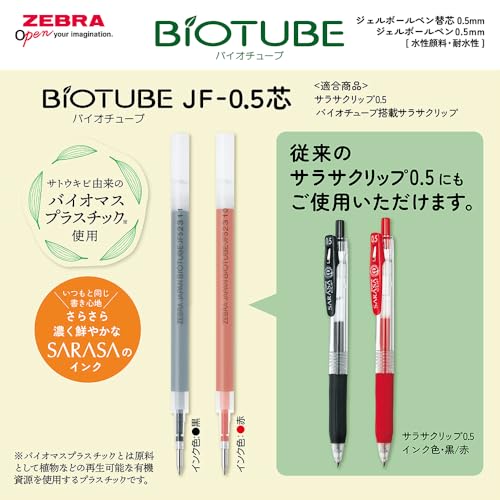 Bolígrafos Zebra Gel Sarasa Clip Tinta Roja 0.5mm 10 pcs miniatura 6