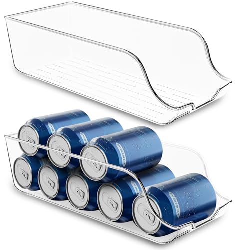 Utopia Kitchen Soda Can Organizer and Dispenser for Refrigerator/Pantry -