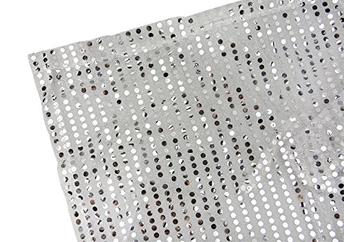 FakeFace Damen Herren Karneval Halloween Kapuzenumhang Halloween Kostüm Lange Pailletten Kostüm Cosplay Requisiten Set für Erwachsene, Silber