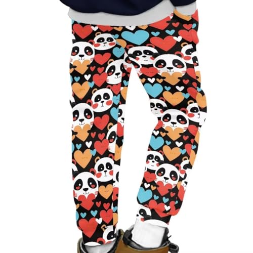 Pinupub Graphic Jogger Sweatpants for Boys Kids Elastic Waist Stretch Casual Youth Girls Sport Pants2