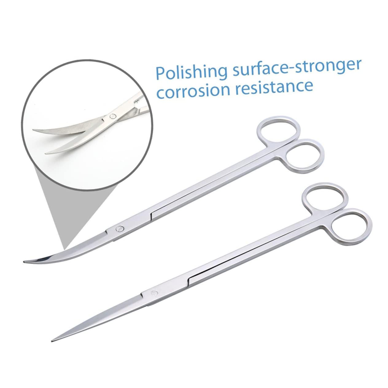 Beavorty Aquarium Aquascaping Kit Tool Set Scissor Spatula Ideal for Small/Thin Plant Planting