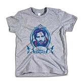NHL Youth T-Shirt, Unisex-Kinder, Grau meliert, 2