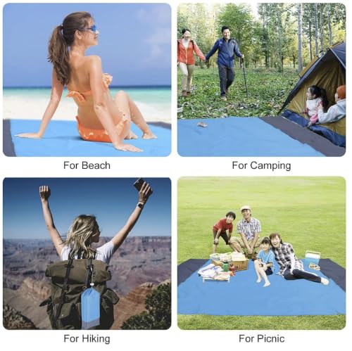 Manta de picnic impermeable y alfombrilla multifuncional para suelo 5