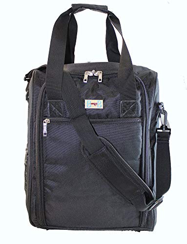 16" Personal Item Small Carry On For Aa, Frontier, Spirit Airlines (Black) 2-Day-Shipping #TOP2