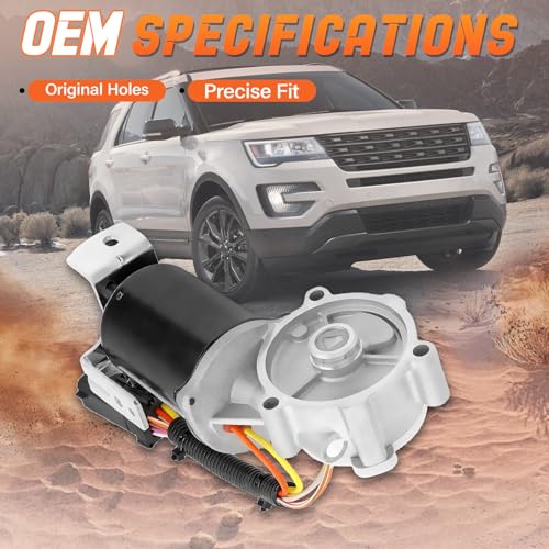 Image of 600-803 Transfer Case Motor Rectangular Electrical Connector with 7-Pin Fit for Ford /Mercury Vehicles, 4WD, Replace Number XL2Z7G360AA, F77Z7G360AA
