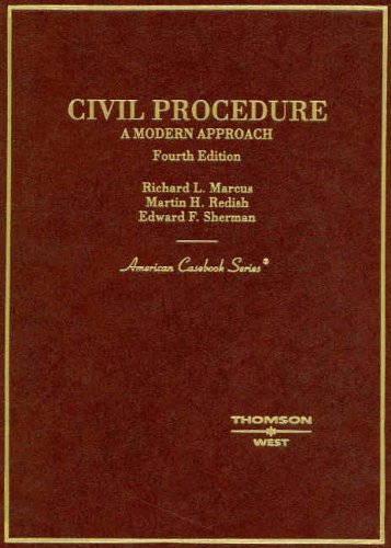 Civil Procedure: A Modern Approach