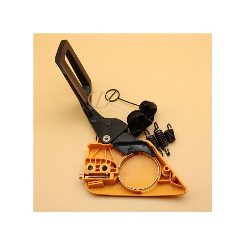 Kit de Resorte Amortiguador de Tapa de manija de Freno de Cubierta de Embrague de Cadena for Piezas de Repuesto de Motosierra 350 351 370 371 390 420 Piezas de Repuesto