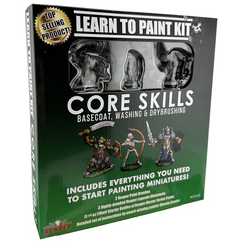 Reaper Miniatures Learn To Paint Kit: Core Skills