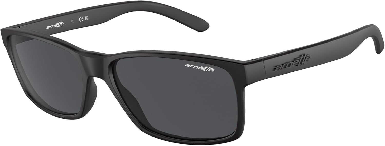 ARNETTE Sunglasses AN 4185 447/87 Slickster Rubber Black Dark Gr