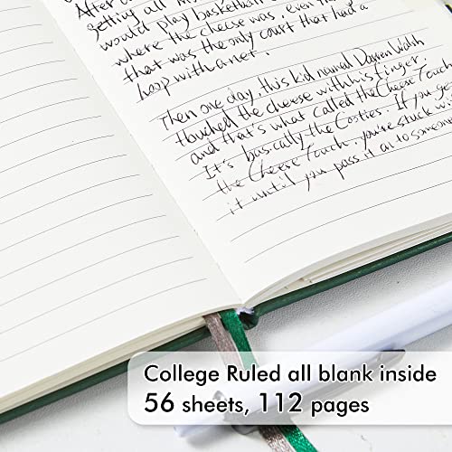 Feela Pocket Notebook Journals, Mini Cute Small Hardcover College Ruled Notepad Office School Supplies, With 3 Black Pens, 3.5”X 5.5”, 3 Pack, A6, Vintage Colors #TOP2