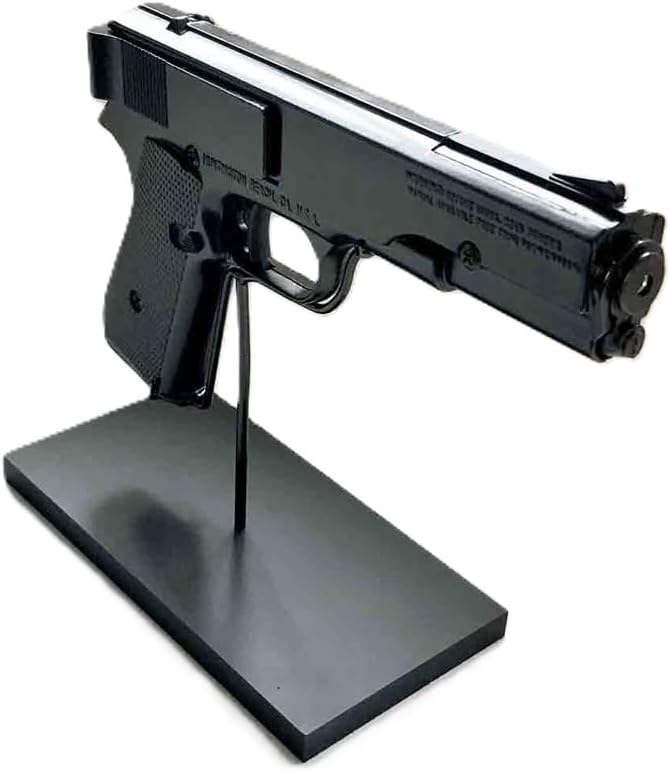 Gun Display Stand, Pistol Display, for Hand Guns, Revolvers, Knifes, Daggers, Powder Horns, Shofar Artifact Display Stand, H-Arm, for guns, shows and exhibits. BGS-6