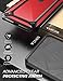 SupCase Unicorn Beetle EXO Series Case for iPhone 12 / iPhone 12 Pro (2020 Release) 6.1 Inch, Premium Hybrid Protective Clear Bumper Case (Black)