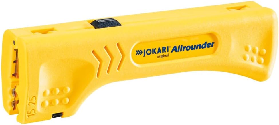 30900 Allrounder Cable Stripper for Multiple Round and Flat Cables, Yellow