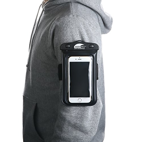 Waterproof Phone Holder Armband Case For Swimming Running Walking. Fits All Standard Size Phones Up To 6.3Inches- Iphone 11, 13 Pro Samsung Galaxy S. Android. Bonus Hi-Vis Armband And Neck Lanyard. #TOP1