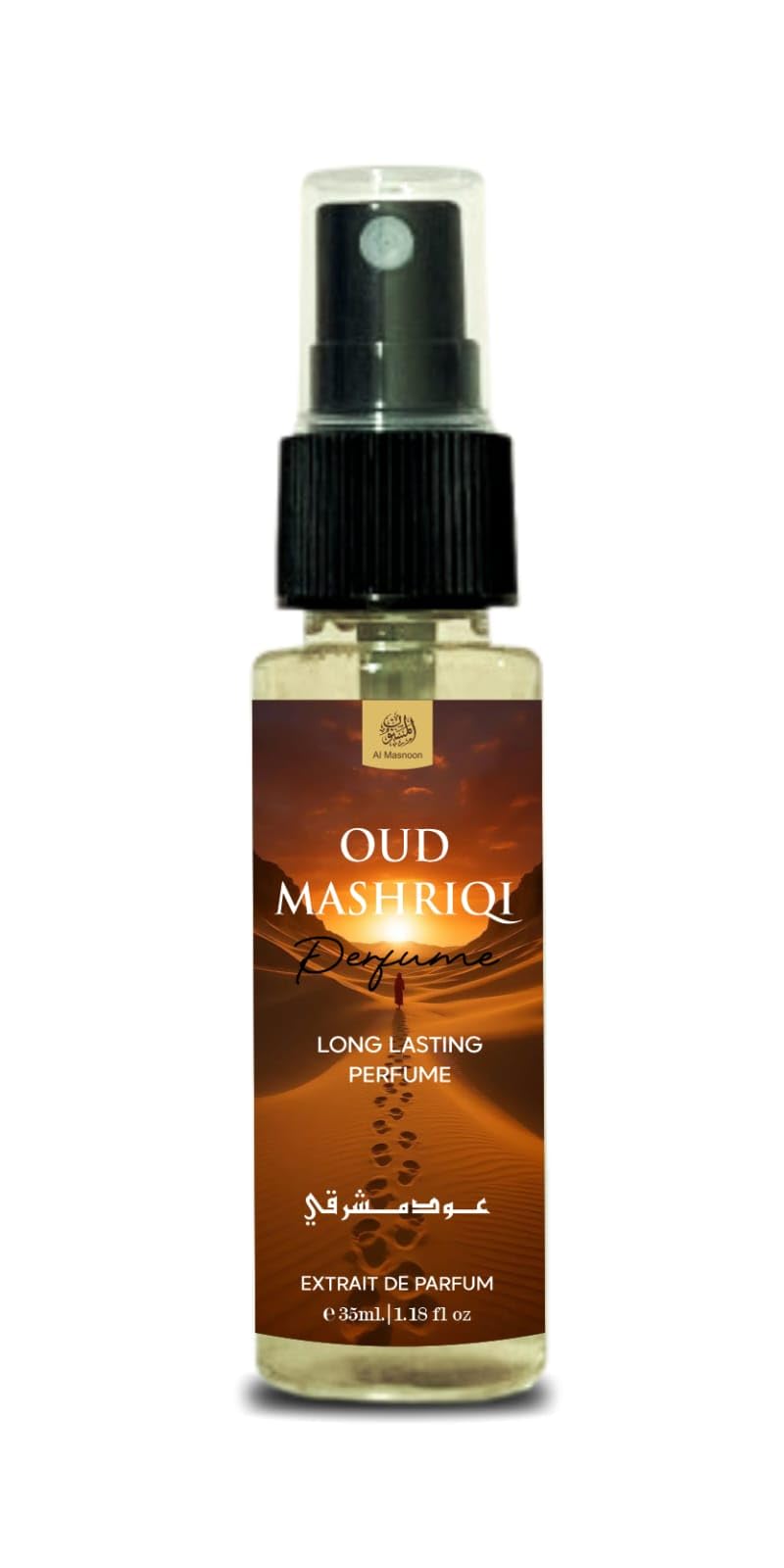 Oud Mashriqi Extrait de Parfum, Long Lasting Oriental Fragrance, Spray, 35ml-image-11