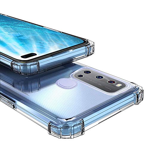 Image of Amazon Brand - Solimo Mobile Cover (Soft & Flexible Back case) for Vivo Y19 (Transparent)