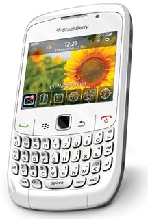 BlackBerry Curve 8520 - Smartphone - GSM - full keyboard - BlackBerry OS - White
