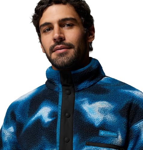 Image of Columbia Helvetia II Printed Half Snap Fleece