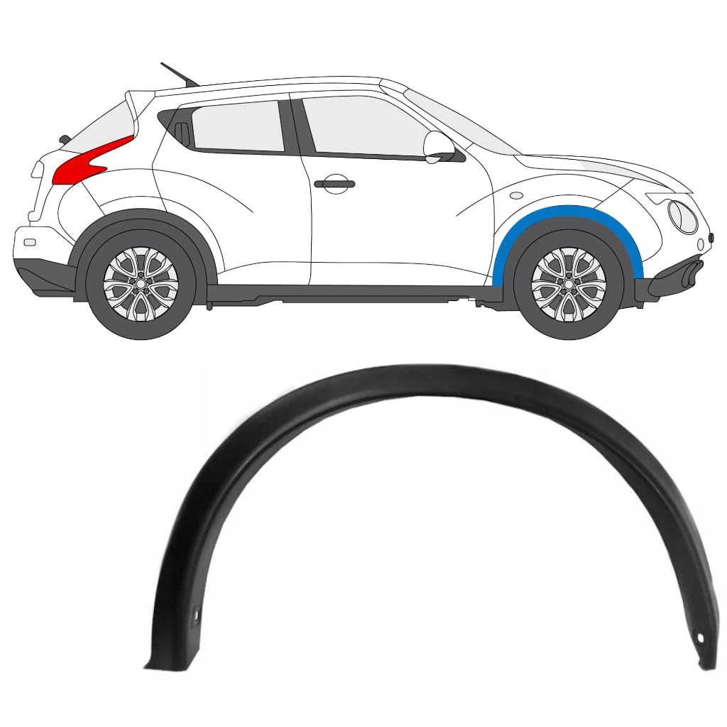 Modanatura parafango anteriore per Nissan Juke 2010-2019 / Destra