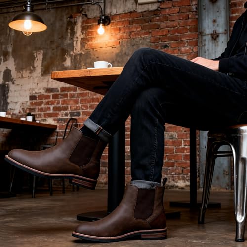 Image of Jousen Men's Chelsea Boots Dress Boots