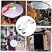CIMAXIC Snare Drum Carrier Marching Band Snare Drum Shoulder Strap Back Stand Accessories Easy to Carry