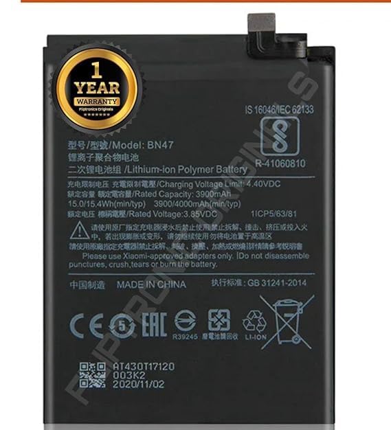 Image of Original BN47 Battery for Redmi 6 Pro I A2 Lite M1805D1SI Battery with 1 Year Warranty** (CC110)