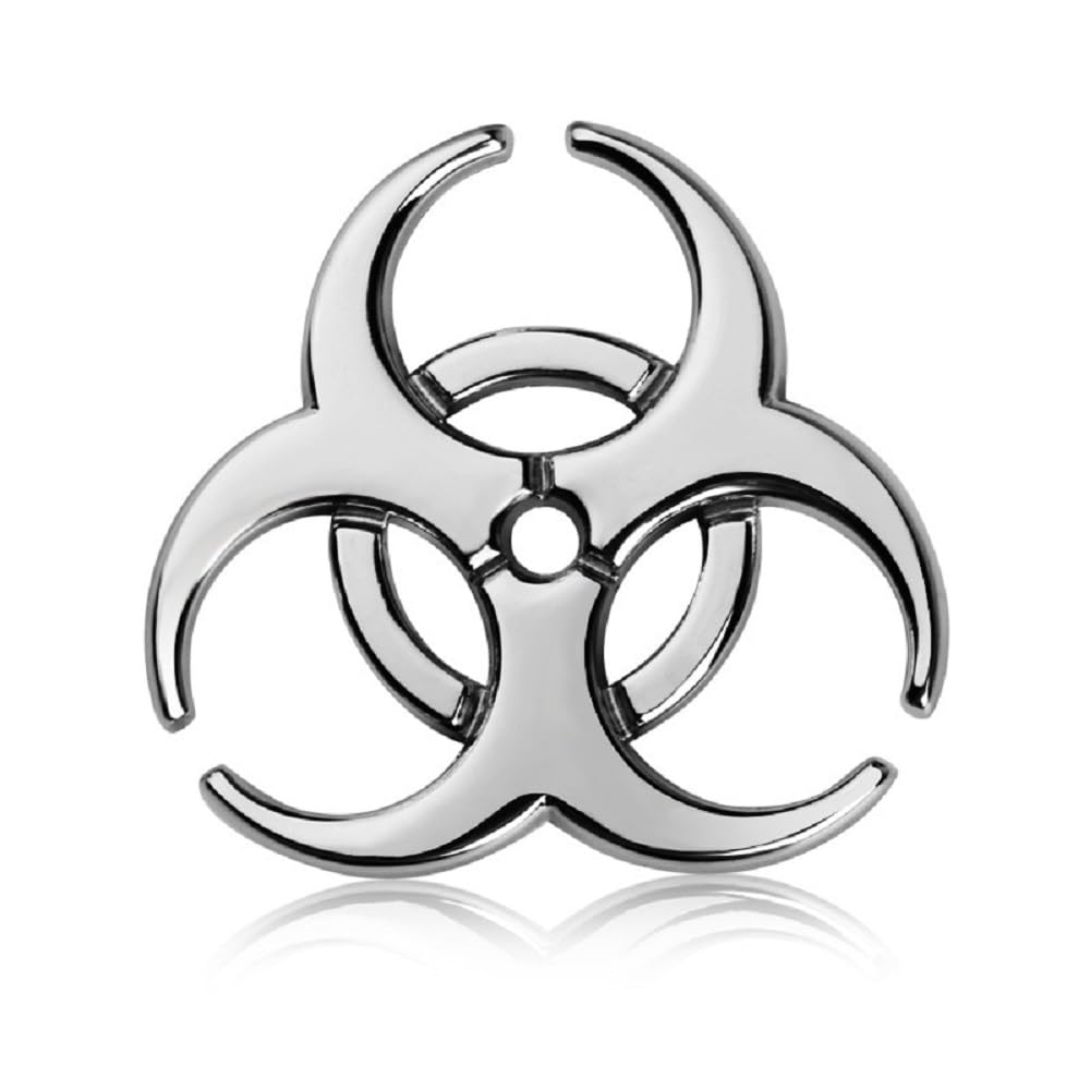 Amazon | GETON バイオハザード 立体 エンブレム 金属製 両面テープ