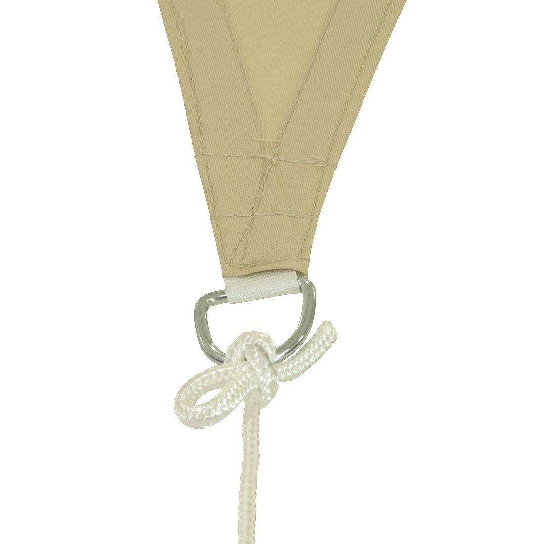 10T Wilson Sonnensegel dreieckig wasserdicht 5m - UV80+ Schutz, Robustes Tarp mit einfacher Montage - Sonnenschutz für Garten und Camping