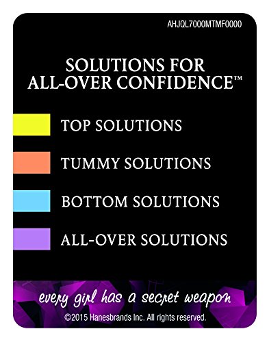Maidenform Flexees Women's Shapewear Hi-Cut Brief 2-Pack, Beige, Large/14