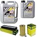 Produktbild QR-PARTS 69329379 Filter Set Inspektionspaket 6 Liter Motoröl Top Tec 4100 5W-40 MANN-FILTER Luftfilter Ölfilter