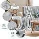 WOLTU Kühldecke 2 in 1, Sommerdecke Arc-Chill, Q-Max > 0,45, Doppelseitige Decke für Sommer, Selbstkühlende Schweißableitend und Atmungsaktiv Leichte Bettdecke,Wohndecke Reisedecke, 220 x 240 cm, Grau