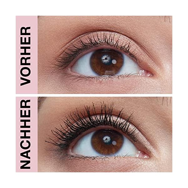 Maybelline New York Wasserfeste, schwarze Wimperntusche für extrem lange Wimpern, Lash Sensational Sky High Mascara… – Bild 7