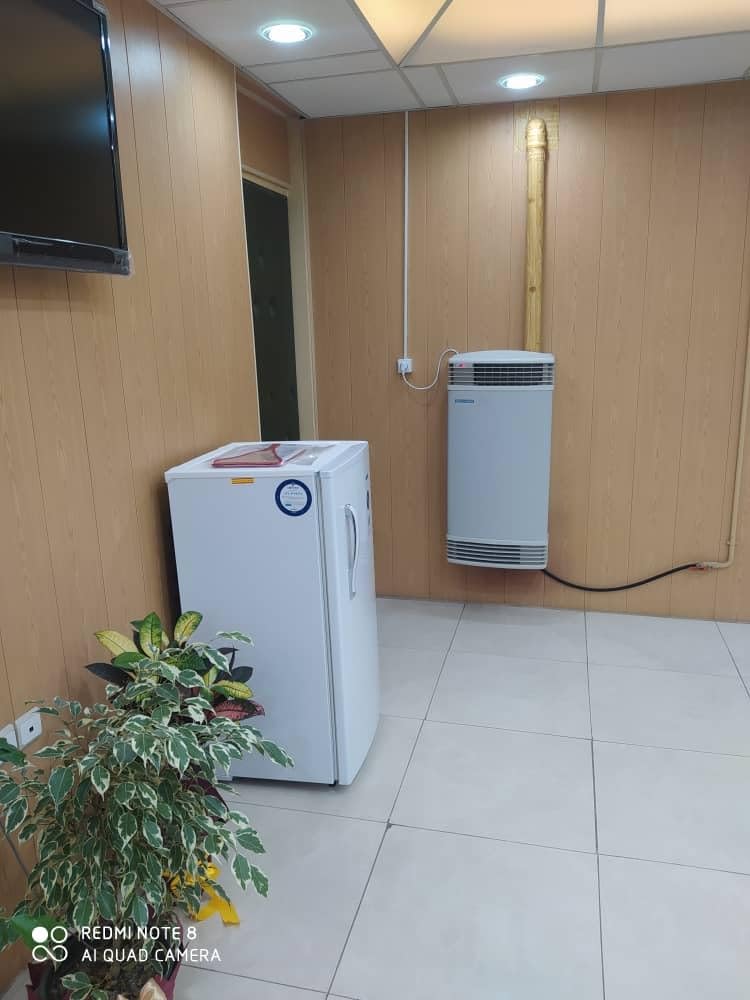 Shokat SH37 gasheizautomat mit Abgasleitung, 8 kW