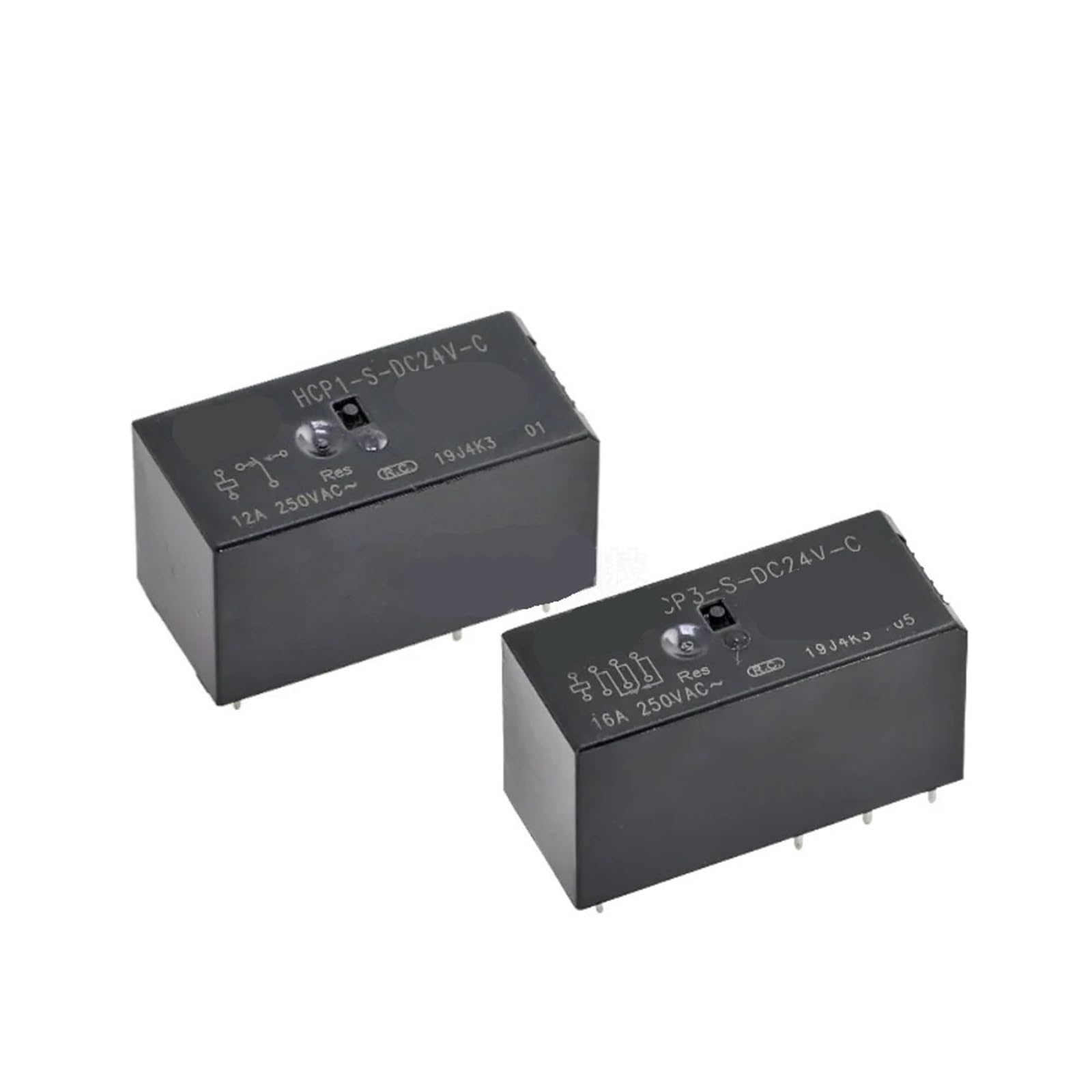Relé HCP2-S-DC5V-C interruptor electromecánico de 5 voltios miniatura 4