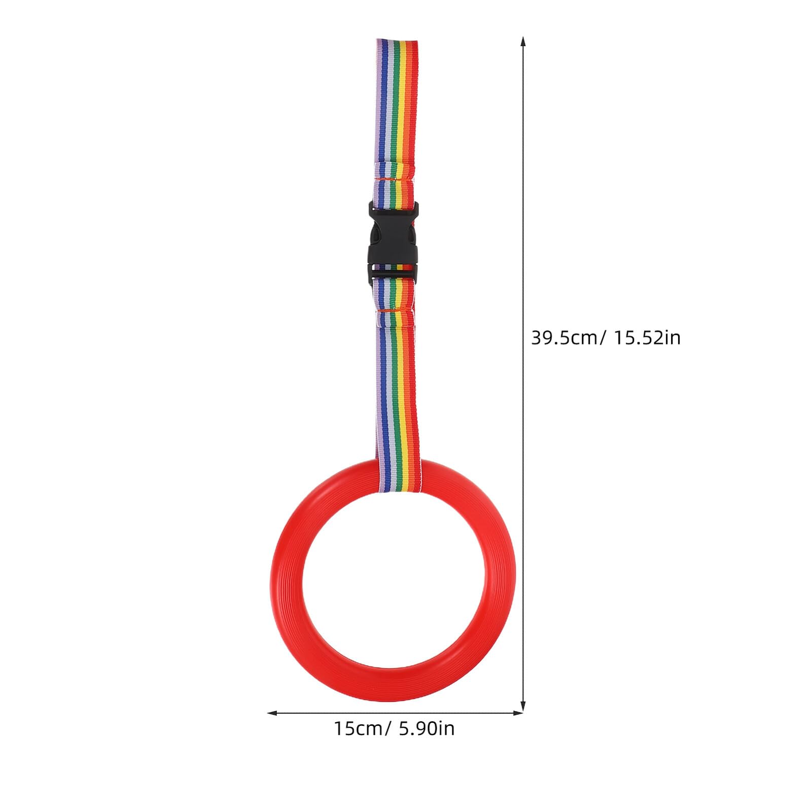 Toyvian 24 Juegos Cinta de Seguridad Infantil con Anillos Correa Antipérdida para Pulsera Ajustable para Guardería y Actividades al Aire