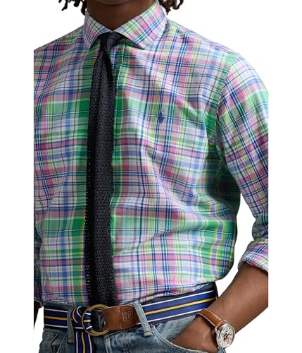 Image of POLO RALPH LAUREN Classic Fit Plaid Performance Shirt