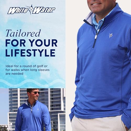 White Water Montauk Performance 1/4 Zip Pullover4