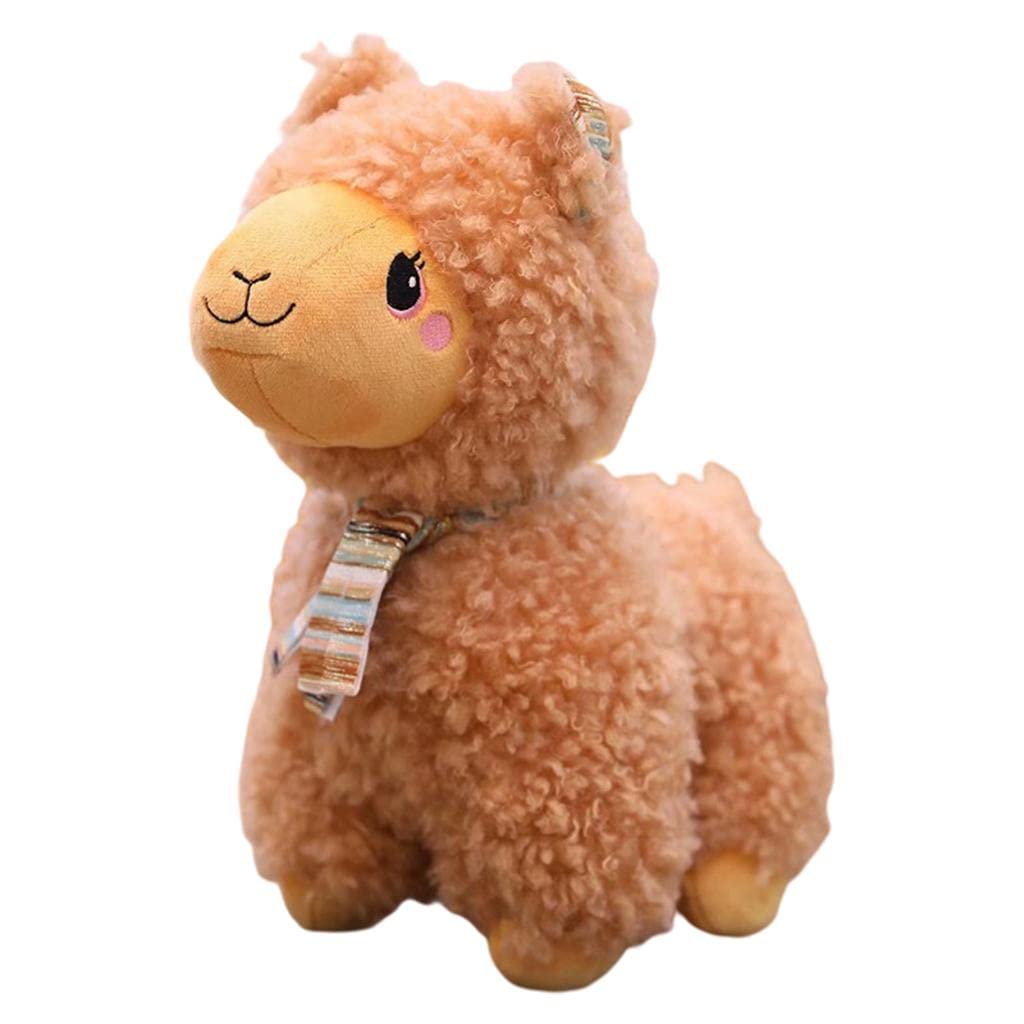 CALANDIS™ Plush Toys Stuffed Animal Lamb Decorations for Girlfriend Brown 23cm | Plush Baby Toys | Toys for Baby